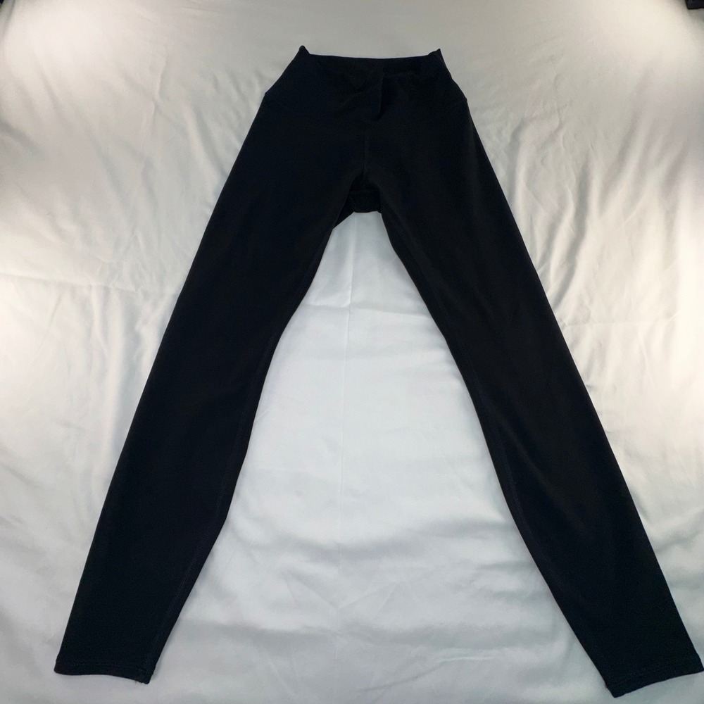 Alo Yoga Airbrush High Waist Leggings Black XS RN170291 Athleisure Yoga Pants